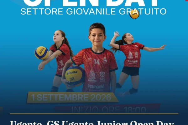 Ugento, GS Ugento Junior: Open Day e iscrizioni gratuite per la pallavolo giovanile