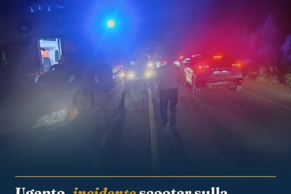 Ugento, incidente scooter sulla strada per Torre San Giovanni: un ferito e code