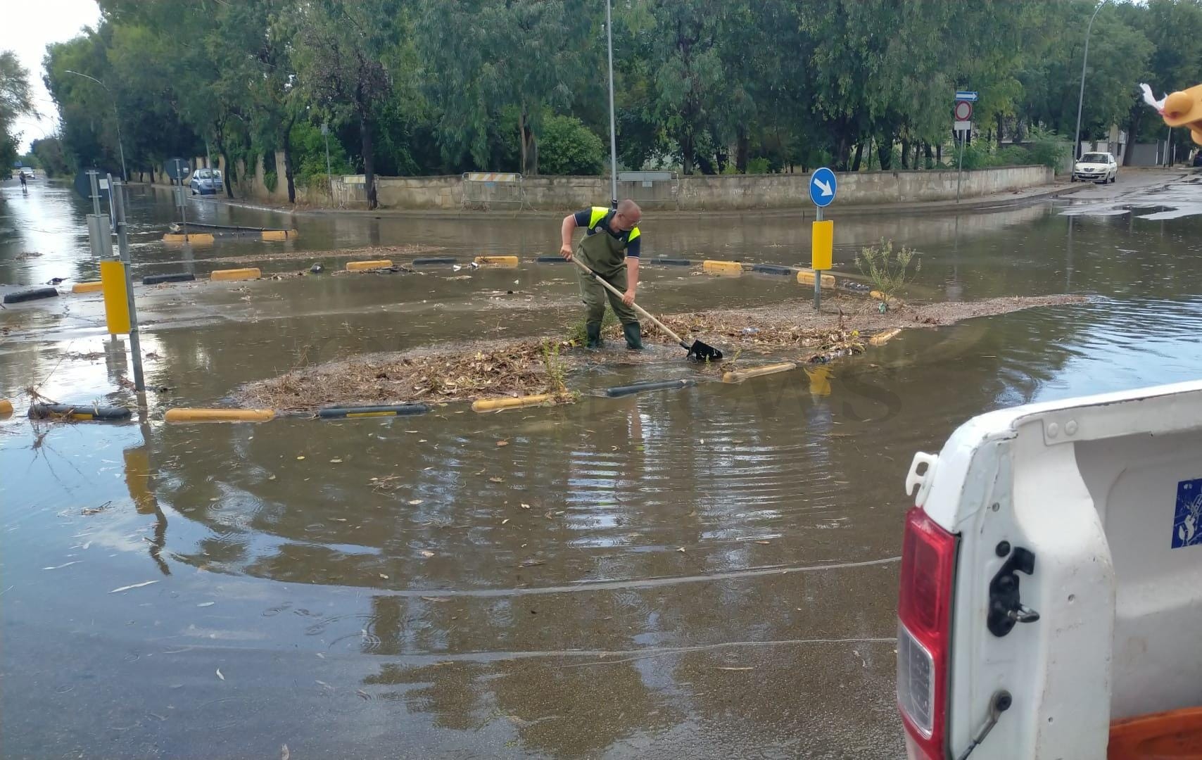 Ugento, maltempo: marine colpite da bomba d&rsquo;acqua, danni e disagi