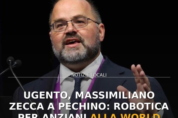 Ugento, Massimiliano Zecca a Pechino: robotica per anziani alla World Robot Conference