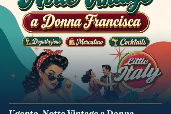 Ugento, Notte Vintage a Donna Francisca: un tuffo negli anni ’50 e ’60