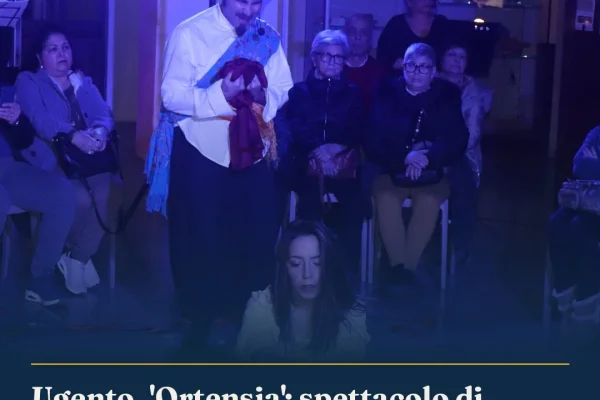 Ugento, ‘Ortensia’: spettacolo di parole, musica e danza nel chiostro vescovile