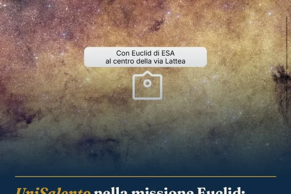 UniSalento nella missione Euclid: foto record della Via Lattea