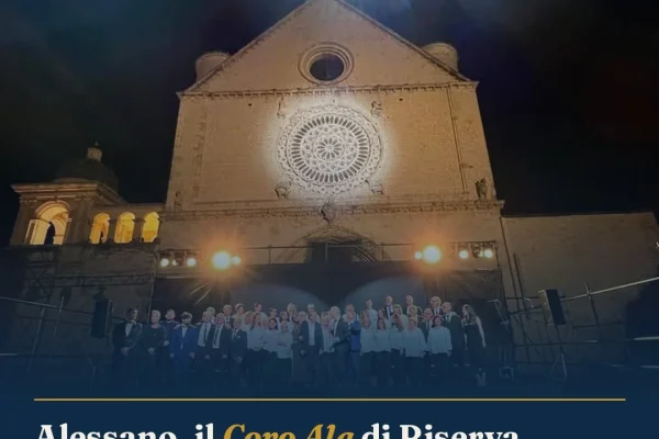 Alessano, il Coro Ala di Riserva incanta Assisi con ‘Sinfonie Notturne’