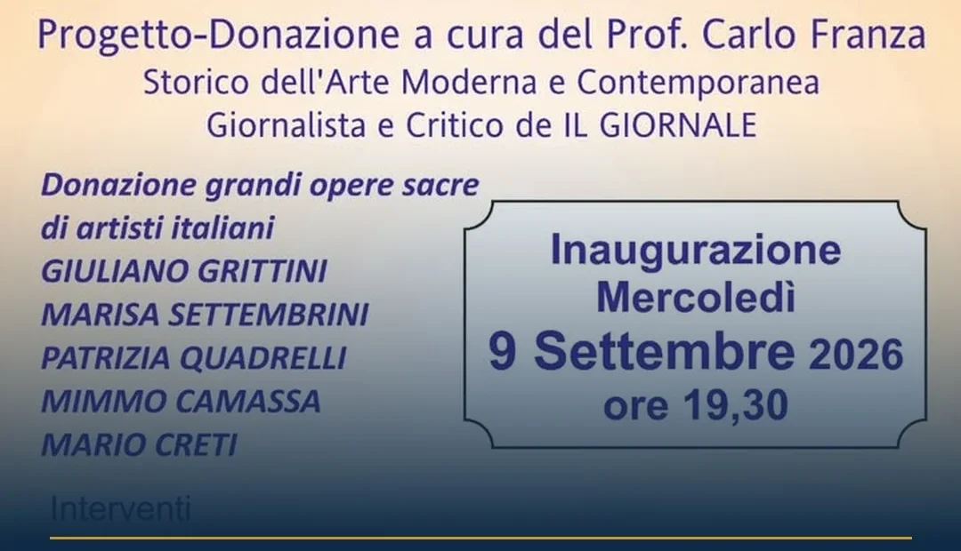 Anteprima di: Alessano, 'Stupor Mundi': inaugurazione opere sacre al Cimitero Monumentale
