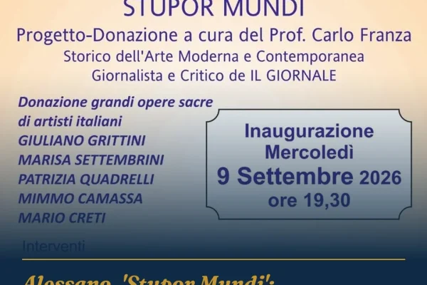 Alessano, ‘Stupor Mundi’: inaugurazione opere sacre al Cimitero Monumentale