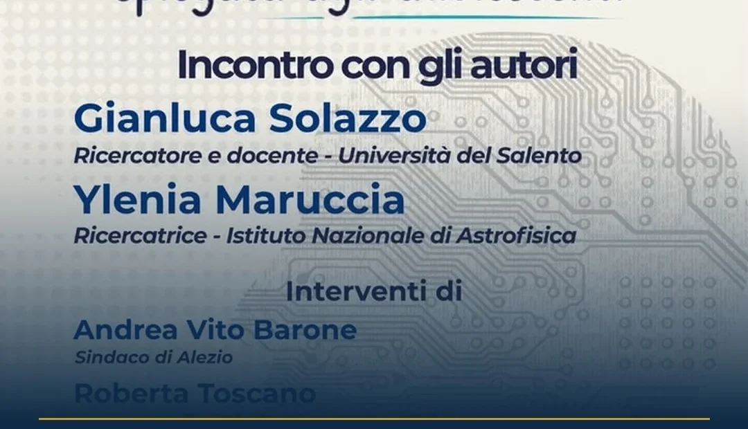 Anteprima di: Alezio, presentazione del libro 'L'Intelligenza Artificiale spiegata agli adolescenti'