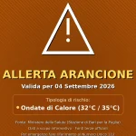 Anteprima di: Allerta Arancione per Ondate di Calore nel Salento: attese temperature fino a 32°C