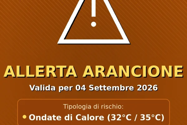 Allerta Arancione per Ondate di Calore nel Salento: attese temperature fino a 32°C