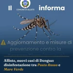 Anteprima di: Alliste, nuovi casi di Dengue: disinfestazione tra Posto Rosso e Mare Verde