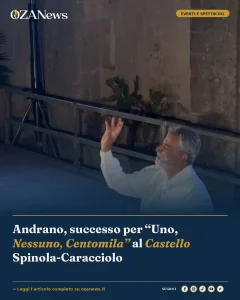 Andrano, successo per “Uno, Nessuno, Centomila” al Castello Spinola-Caracciolo