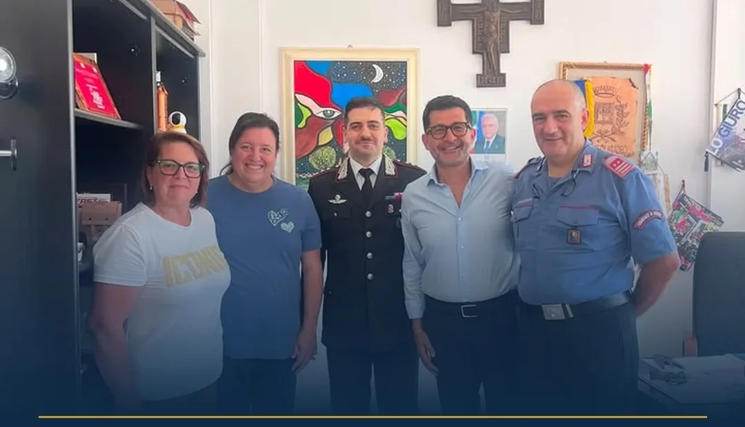 Anteprima di: Aradeo, il Capitano Monti saluta la comunità prima del trasferimento a Firenze