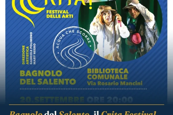 Bagnolo del Salento, il Crita Festival porta in scena ‘Berny. Il coraggio di avere paura’