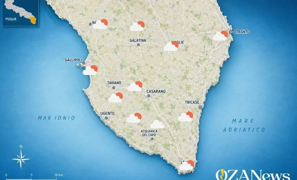 Anteprima di: 🌊 Caldo intenso e Tramontana: la guida per scegliere la spiaggia giusta domani