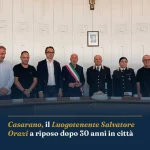 Anteprima di: Casarano, il Luogotenente Salvatore Orazi a riposo dopo 30 anni in città