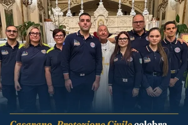 Casarano, Protezione Civile celebra San Pio con momento di preghiera