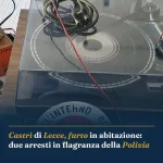 Anteprima di: Castrì di Lecce, furto in abitazione: due arresti in flagranza della Polizia