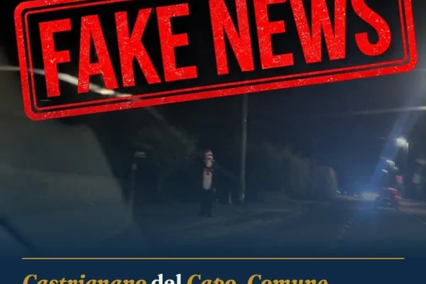 Castrignano del Capo, Comune smentisce fake news: “Uomo incappucciato è falso”