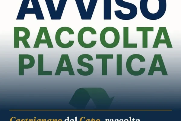 Castrignano del Capo, raccolta plastica domestica sospesa dopo incendio a Lequile