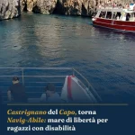 Anteprima di: Castrignano del Capo, torna Navig-Abile: mare di libertà per ragazzi con disabilità
