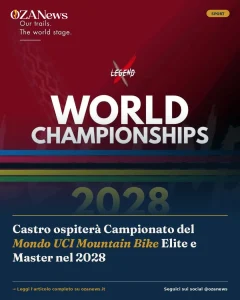 Anteprima di: Castro ospiterà Campionato del Mondo UCI Mountain Bike Elite e Master nel 2028