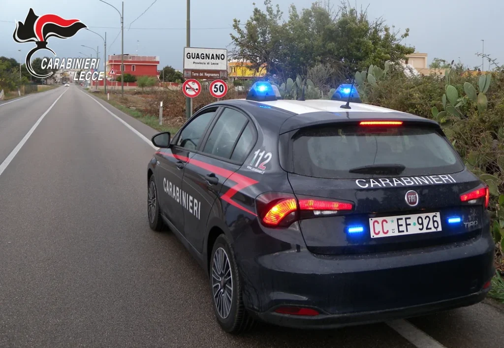 Dettaglio 2: Controlli Carabinieri nel Nord Salento: un arresto e tre denunce tra Squinzano e Carmiano
