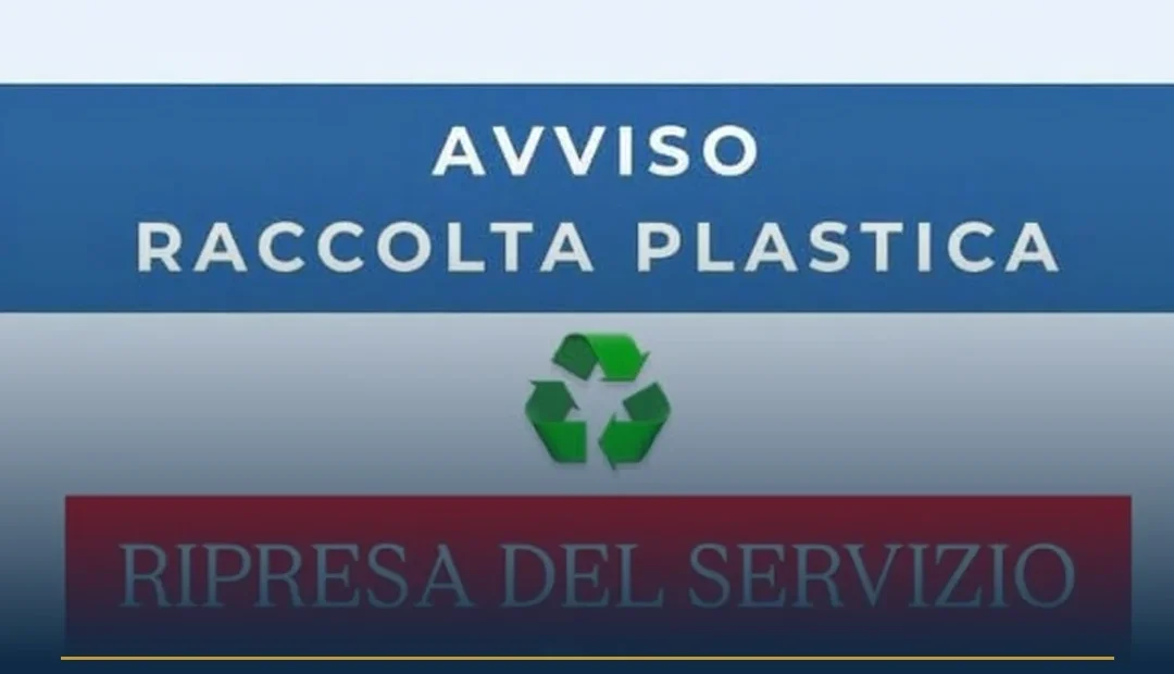 Anteprima di: Corsano, riprende la raccolta della plastica dopo l'incendio