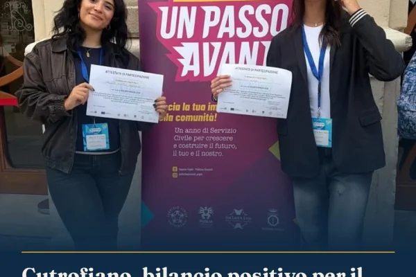 Cutrofiano, bilancio positivo per il Servizio Civile Galattica dopo un anno