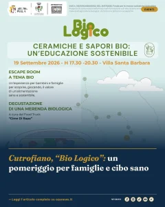 Cutrofiano, “Bio Logico”: un pomeriggio per famiglie e cibo sano
