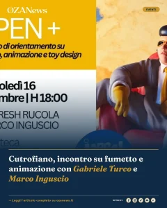Cutrofiano, incontro su fumetto e animazione con Gabriele Turco e Marco Inguscio