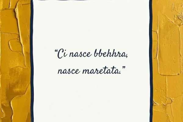 Filosofia Salentina: “Ci nasce bbehhra, nasce maretata” – La Bellezza come Destino nel Cuore del Salento