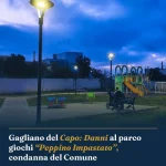Anteprima di: Gagliano del Capo: Danni al parco giochi “Peppino Impastato”, condanna del Comune