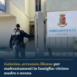 Anteprima di: Galatina, arrestato 38enne per maltrattamenti in famiglia: vittime madre e nonna
