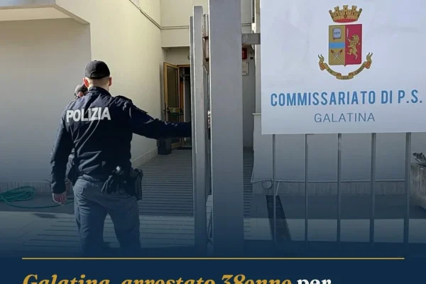 Galatina, arrestato 38enne per maltrattamenti in famiglia: vittime madre e nonna