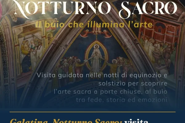 Galatina, Notturno Sacro: visita esclusiva nella Basilica a luci spente