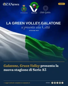 Galatone, Green Volley presenta la nuova stagione di Serie A3