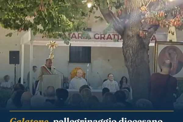 Galatone, pellegrinaggio diocesano unisce i santuari del Crocifisso e della Madonna della Grazia
