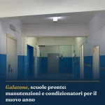 Anteprima di: Galatone, scuole pronte: manutenzioni e condizionatori per il nuovo anno