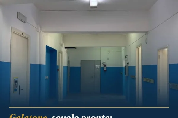 Galatone, scuole pronte: manutenzioni e condizionatori per il nuovo anno