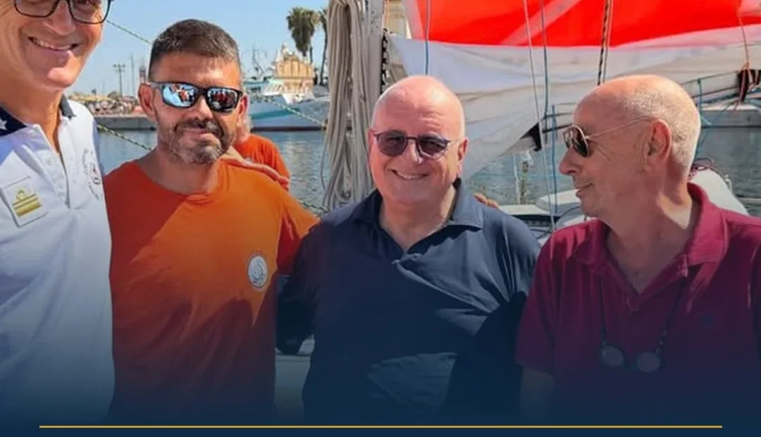 Anteprima di: Gallipoli, Carmine Vetrugno salpa per il giro del mondo in solitaria