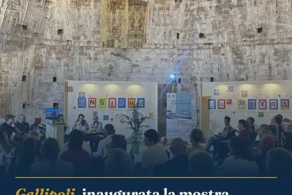 Gallipoli, inaugurata la mostra “Maree d’animo” con partecipazione di Taviano