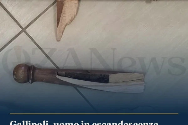 Gallipoli, uomo in escandescenze aggredisce Polizia: due agenti feriti, arrestato