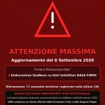 Anteprima di: Incendi Salento, Indice OzaNews: Attenzione Massima — Rilevate 17 anomalie termiche dal satellite