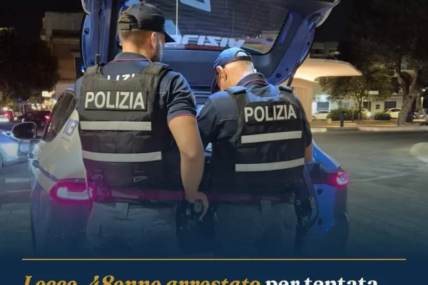 Lecce, 48enne arrestato per tentata estorsione e minacce ai genitori