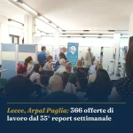 Anteprima di: Lecce, Arpal Puglia: 366 offerte di lavoro dal 35° report settimanale