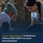 Anteprima di: Lecce, Beni Culturali UniSalento: offerta 2026-2027 con scavi internazionali