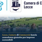 Anteprima di: Lecce, Camera di Commercio lancia consulenza gratuita per imprese sostenibili