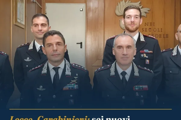 Lecce, Carabinieri: sei nuovi comandanti alla guida di reparti e compagnie nel Salento