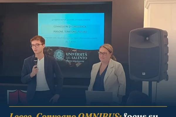 Lecce, Convegno OMNIBUS: focus su mobilità sostenibile e qualità dell’aria