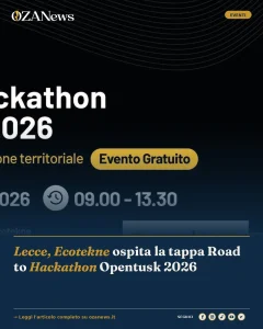 Lecce, Ecotekne ospita la tappa Road to Hackathon Opentusk 2026